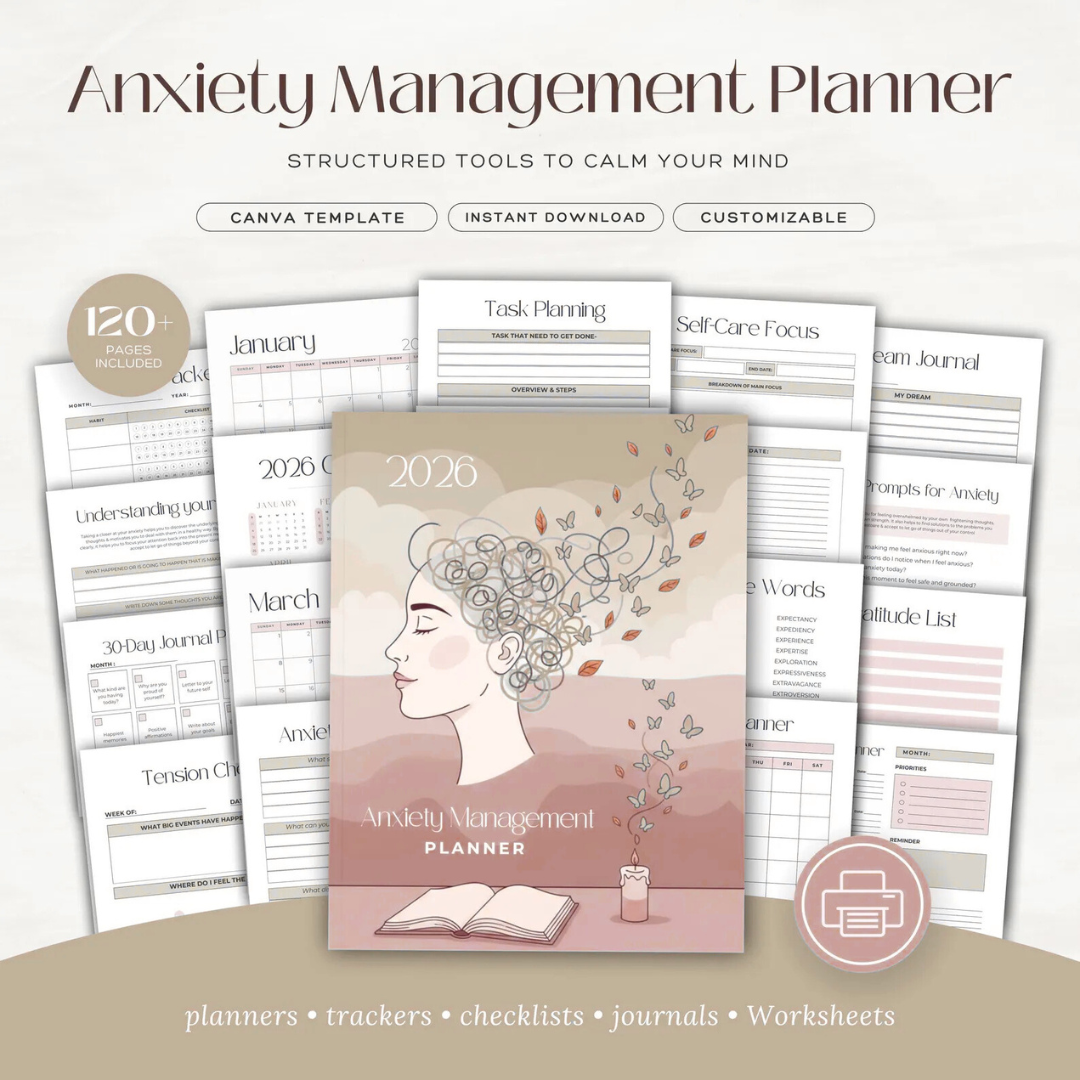 6 Essential Stress & Anxiety Relief Tools 🌿 – One Complete Calm System